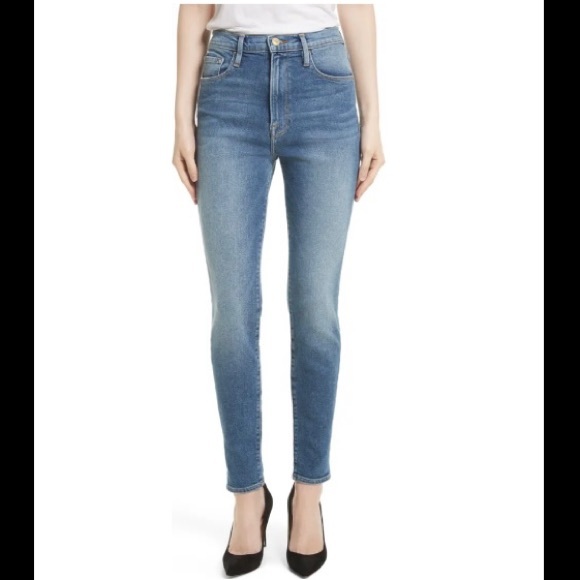Frame Ali High Rise Skinny Jeans - Picture 8 of 9